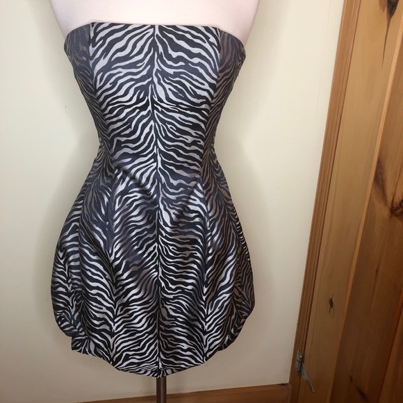 Vintage Cache Zebra Dress - Picture 2 of 12